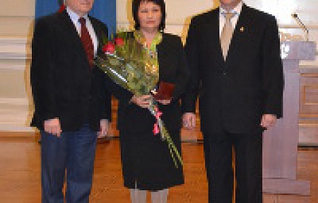 Калимбетова Фариза Суббукеровна  награждена орденом "За вклад в просвещение"