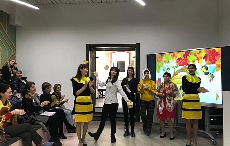 Воспитатели детского сада «Березка» представили свой опыт работы в Институте развития образования