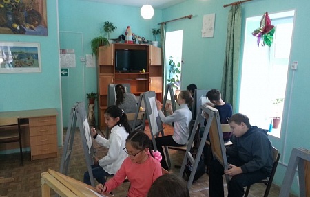 Зональный конкурс в школе искусств поселка Володарский