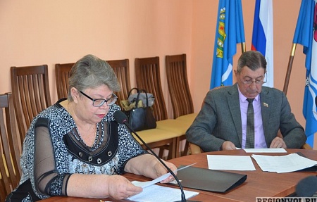 Сегодня состоялась заседание Общественной палаты Володарского района