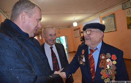Сергей Морозов посетил село Тишково