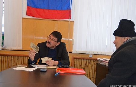 Батыршин Миндиев провел личный прием граждан