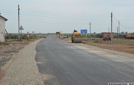 Капитальный ремонт  дорог в селе Козлово