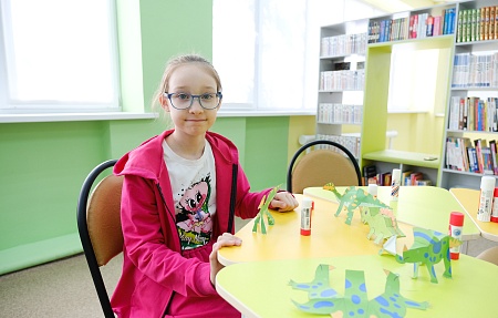 Новую модельную библиотеку Володарского района посетило более 8500 детей и взрослых