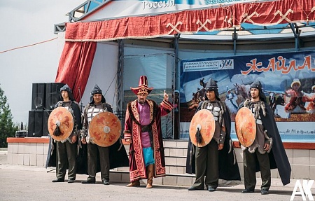 20 мая 2017 г. в селе Алтынжар праздновали «Жайлау той».