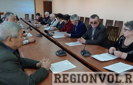 Заседание Общественной палаты Володарского района по итогам работы за 2019 год и план работы в 2020 году