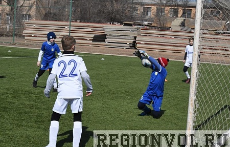 Турнир по футболу среди юношей посвященный Ветеранам Володарского района