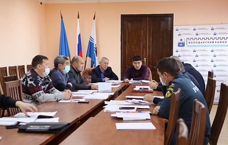 Состоялось очередное заседание антитеррористической комиссии Володарского района