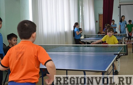 Первенство Володарского района по настольному теннису среди школьников