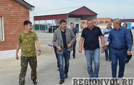 Игорь Мартынов с рабочим визитом на территории Володарского района