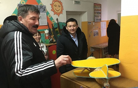 Глава района Батыршин Миндиев посетил село Сорочье