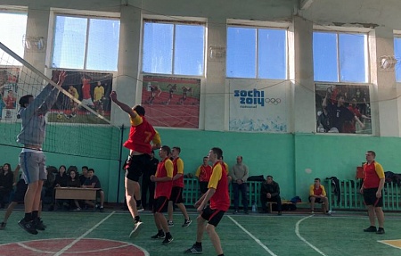 Школьники из Тишково абсолютные лидеры по волейболу