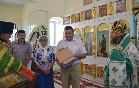 Престольный праздник в храме преподобного Серафима Саровского
