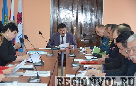 Заседание антитеррористической и антинаркотической комиссий МО «Володарский район»